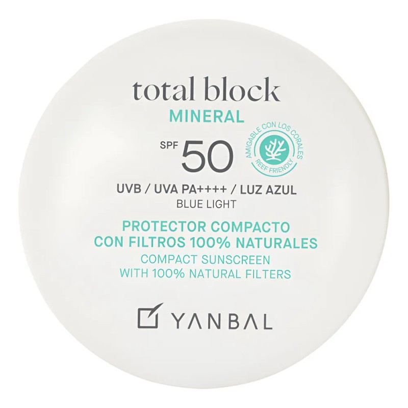 Protector Compacto Piel Sensible Total Block Minera Yanbal