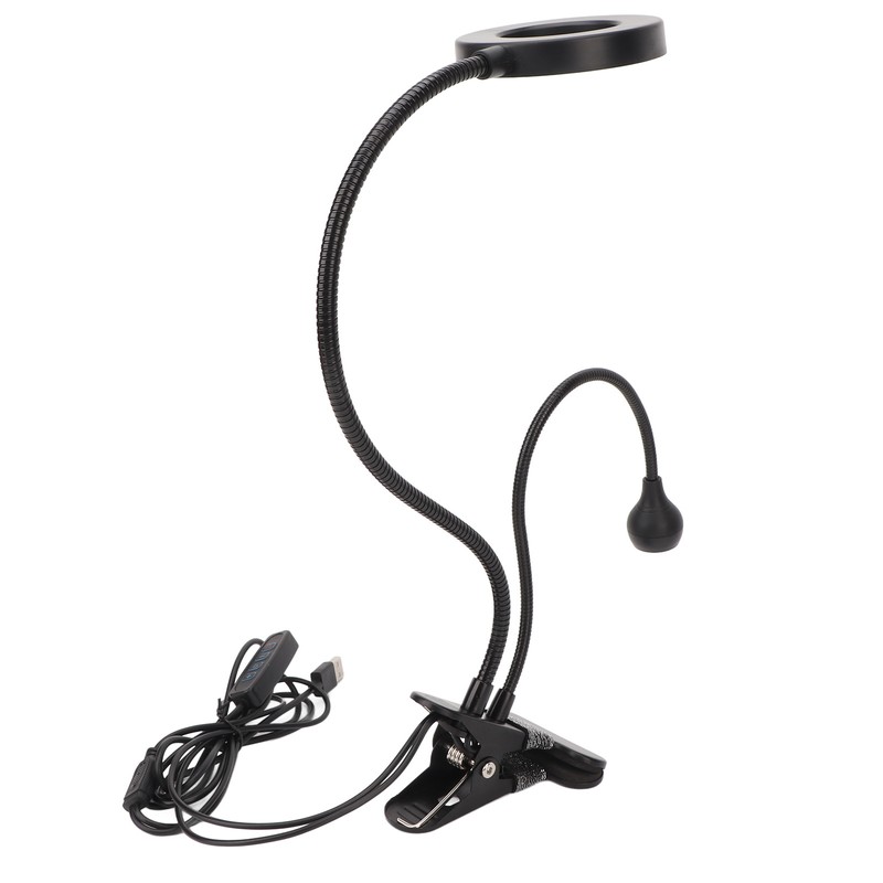 2 in 1 Gooseneck Curing Lamp USB Interface Adjustable Bendable