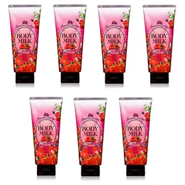 Kose Precious Garden Body Milk, Fairy Berry, 7.1 oz (200 g) x 7 Packs
