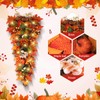 Hotop 2 Pcs 36 Inch Artificial Fall Harvest Teardrop Swag