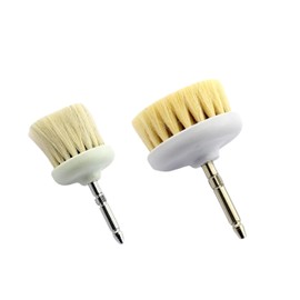 Facial Care Skin Cleansing Replacement Accessories for Electric Exfoliating Brush Heads Face Cleansing Elitzia ETFB80 (One Set for Large Small Wool Brush)