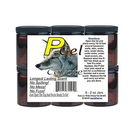 The Pee Mart - Coyote Urine P-Gel 6 Pack
