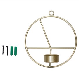 Geometric Shape Candle Holder Decoration Living Room Fashion Metal Crafts for Home Decor Gold