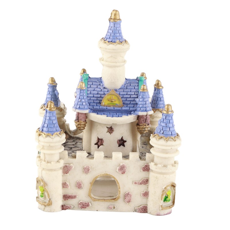 Aquarium Resin Castle Decoration High Simulation Fish Tank Roman Castle