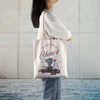 TIIMG Chase It Ca Canvas Tote Bag (Large, 15.35" x