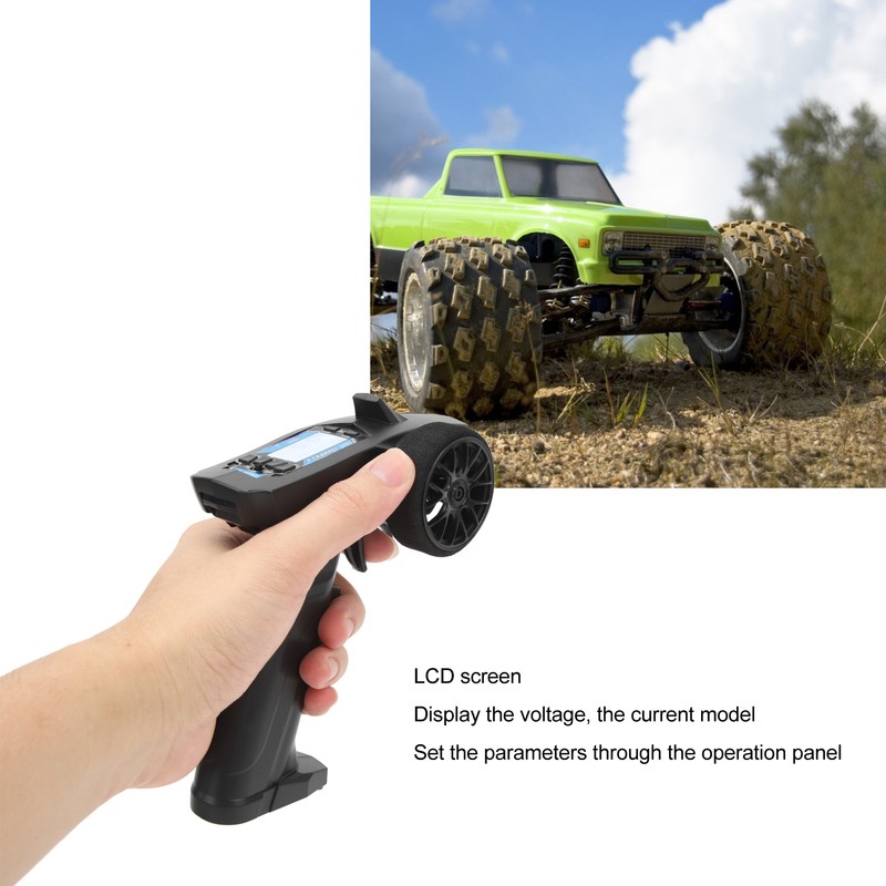 91803G Remote Controller 2.4GHz Frequency LCD Display Detachable Multifunction RC