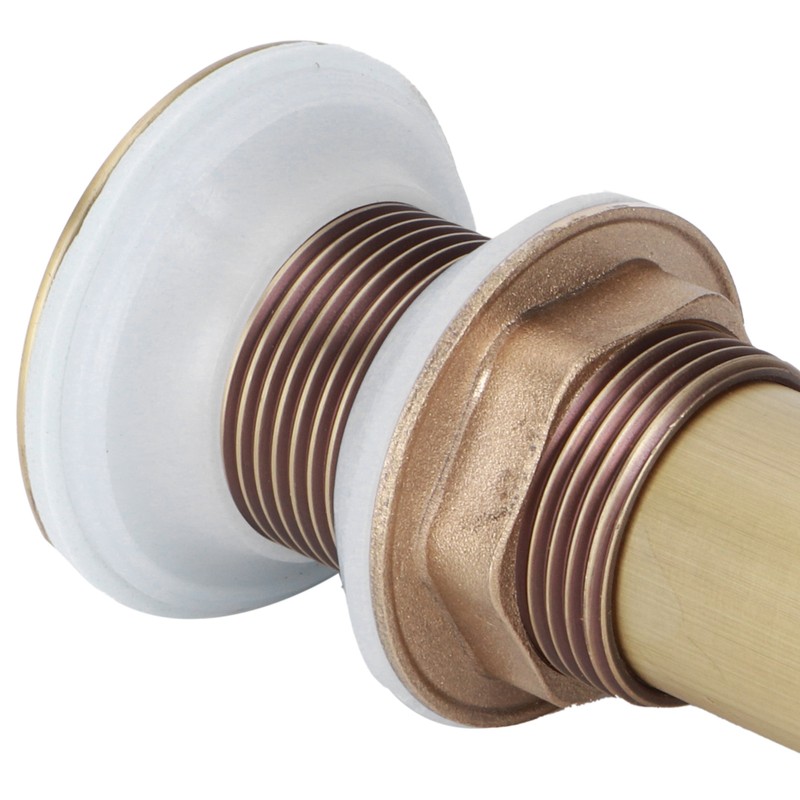 Sink Drain NonOverflow AntiClog Bathroom Wash Basin Drainer Stopper Accessory