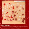 Christmas Nail Stickers Decals for Women Girls, 4 Sheets with