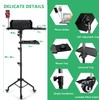 Asltoy Projector Tripod Stand with Wheels Adjustable Height Laptop Tripod