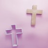 Cross Straight Cookie Cutter - 3 Sizes Easter Christmas