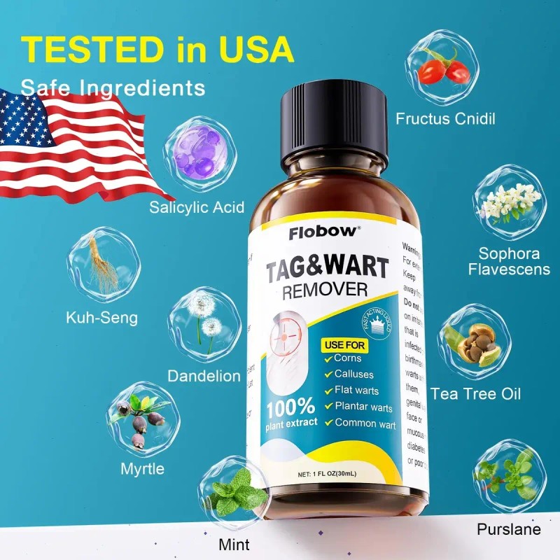 Líquido Para Verrugas 30 Ml - Eliminación Rápida