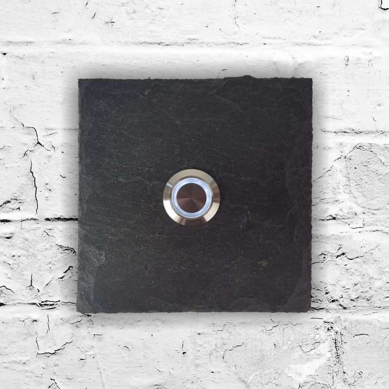 laser-diele Doorbells - Slate Bell Sign - Front Doorbell -