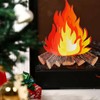 Tatuo 6 Set Fake Fire Fake Fireplace Campfire Flame 12