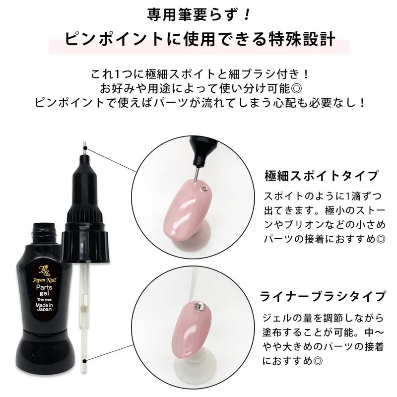 Safe Non-Wiping Parts Gel Professional Series Made in Japan