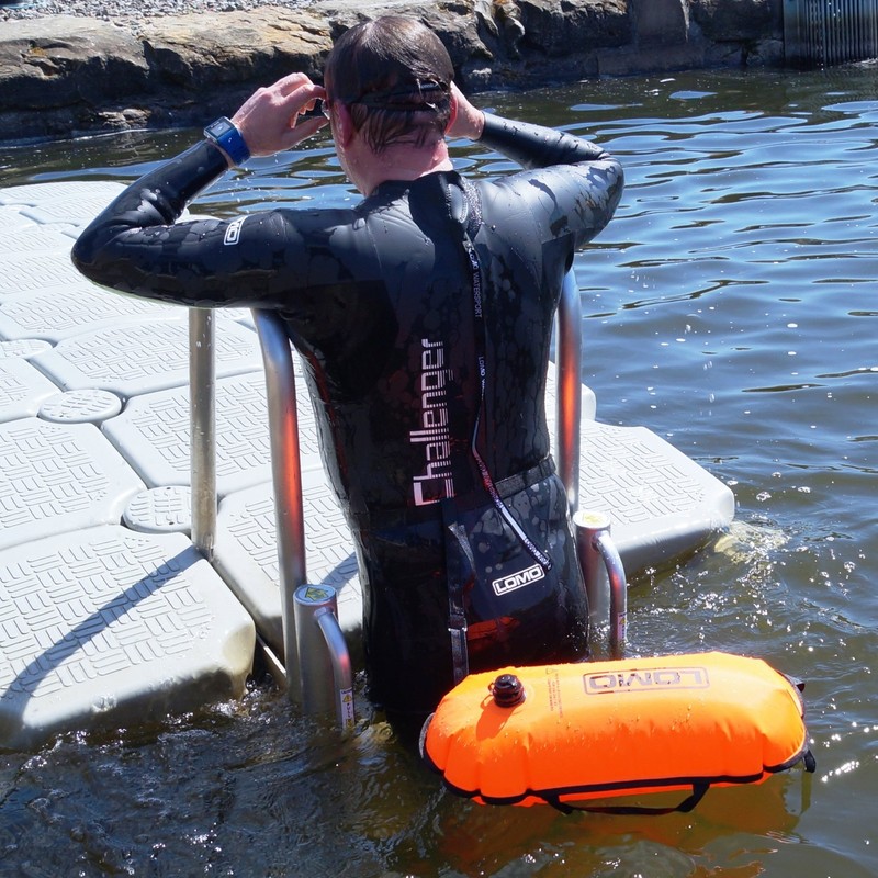 Lomo Swimming Tow Float - Orange