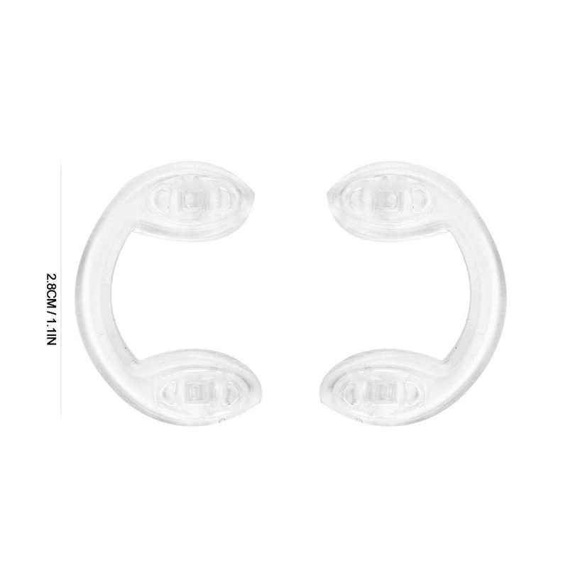 Almohadilla para la nariz de anteojos, 20 pares de gafas