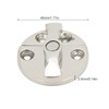 Boat Door Catch Latch Round 45mm 180° Rotation 316 Stainless