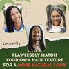 Locsanity Afro Kinky 100% Bulk Natural Human Hair - Braiding