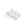 Komonee 6 x White ABS Ping Pong Table Tennis Balls