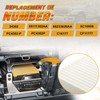 Cabin Air Filter with Activated Carbon Compatible with Jeep Wrangler