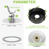 Blender Replacement Parts Compatible with Oster Blender Ice Blades ABS