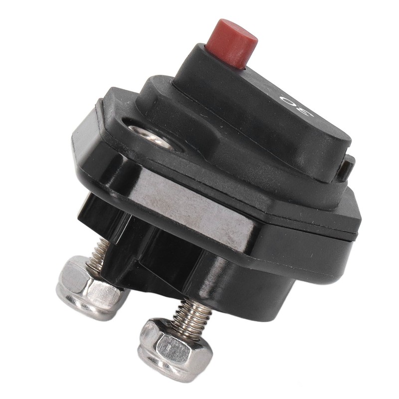 Circuit Breaker Fuse Overcurrent Protector Waterproof with Manual Reset Button