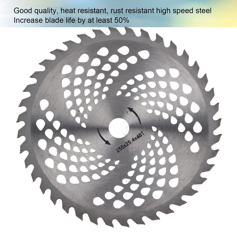 Universal Brush Cutter Blade, Trimmer Weed Blade Weed Eater Blade