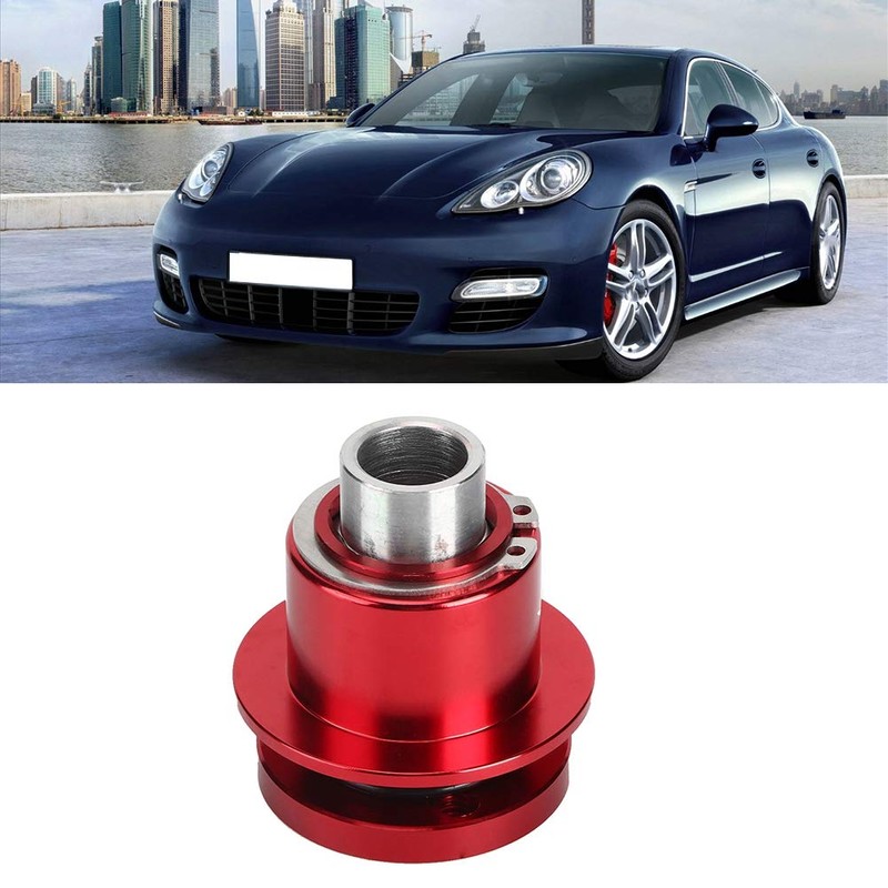 OUKENS Steering Wheel Quick Release Hub 3 Holes Steering Wheel