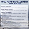 Fuel Pump Assembly with 20 Gallon Tank Compatible with Wrangler