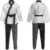 Mudoin Taekwondo Hangul Open Uniform TKD Martial Arts Akido Hapkido