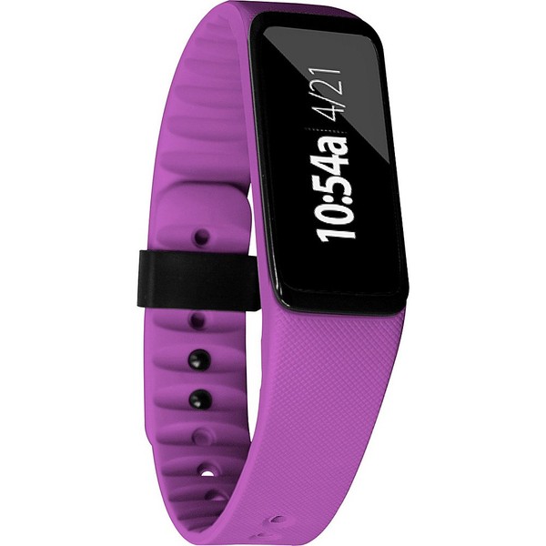3Plus 70217 Swipe C Activity Tracker Bluetooth Smartwatch/Wristband with Call & Text Notification, Purple