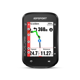 iGPSPORT BSC200S Bike Computer Cycling Computer Bike GPS Computer With 2.4'' Color Display Continuous Ride Function Motion Detection One-Touch Navigation Compatible Smart Radar Taillight