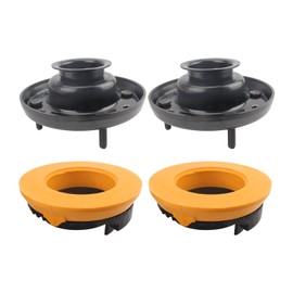 Carbhub C2D51875 Left & Right Front Strut Shock Mount Spring Seat Set for Jaguar XJ XJR Replace for C2D51875