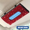 HQRNYP Bling Car Sun Visor Tissue Box Holder, Visor Accessories,