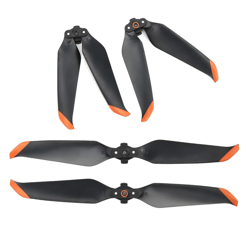 2 Pair 7238 Low Noise Propellers Quick Release Paddle Blades