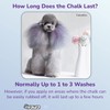 Opawz Pet Hair Chalk Purple Non-Toxic Temporary Washable Color Safe