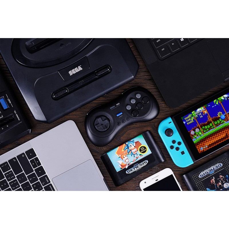 8Bitdo M30 Bluetoothゲーミングコントローラー6ボタンゲームパッド NS Switch Windows Android macOS Steam Respberry