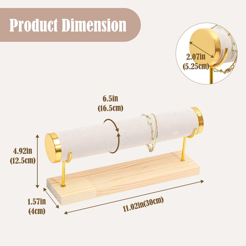 ProCase 腕時計とブレスレットホルダースタンド アクセサリー保管 取り外し可能 ディスプレイ おしゃれ