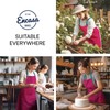 Encasa XO Adjustable Kitchen Apron with Pockets and Towel Holder