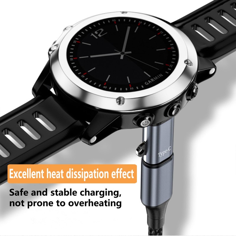 YUNKOZAND USB-C Female Charging Port Plug, Compatible with Fenix7 7X