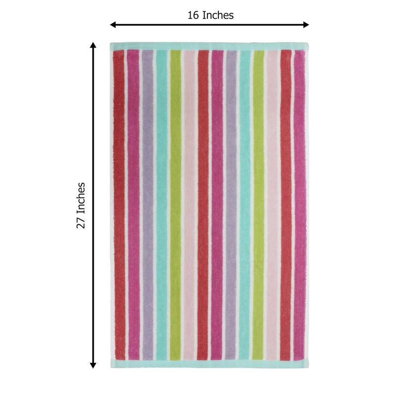 ORIGINAL KIDS 6 Piece Hand Towels Bath Time -100% Cotton