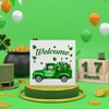 St. Patricks Day Decor Welcome Sign Shamrock Farms Truck Wood