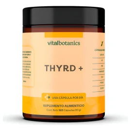 Vitalbotanics Suplemento Ginseng Yodo, Zinc, Selenio 120 Cap Thyr_sup_120