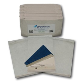 EPOSGEAR XL Duplicate Carbon Copy Restaurant Cafe Takeaway Pub Food Waiter Waitress Numbered Order Pads - 95mm x 170mm (10)