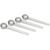 Blomus Utilo Cappuccino Spoon, 4 Piece Set