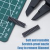 Joez Wonderful 2 Pcs Silicone Nozzle Brush for Bambu Lab