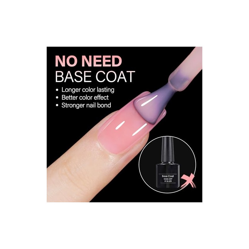 AILLSA Uñas Postizas Cortas Cuadradas, 15 Tamaños, 240 Unidades. Uñas