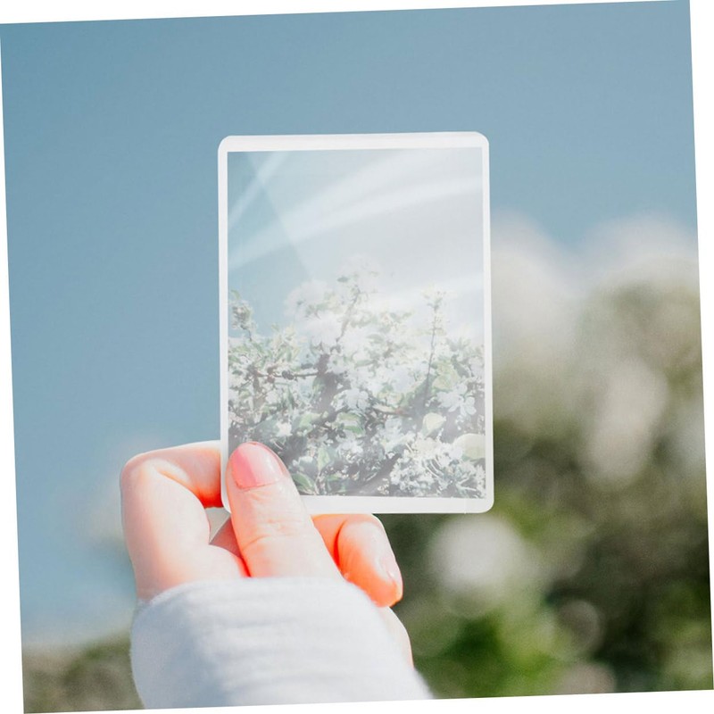 DOITOOL 100 Sheets Transparent Laminating Film Pouches for Photos PVC
