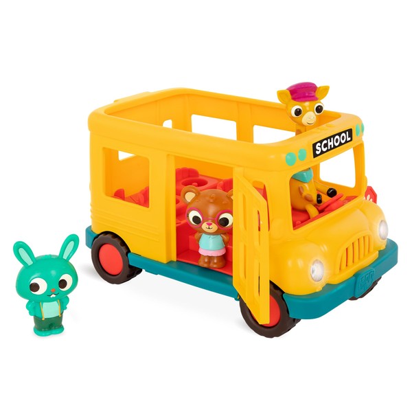 B. toys- Bonnie's School Bus-Musical School Bus – Toy School Bus & Characters – Lights & Sounds – Toy Vehicle for Toddlers, Kids – 18 Months +