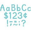 Teacher Created Resources Light Turquoise 4" Modern Classic Letters Combo